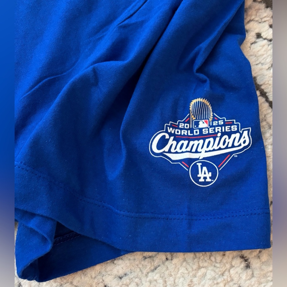 Nike Authentic Los Angeles Dodgers Ohtani #17 World Champions T-Shirt Men’s 4XL - Picture 5 of 8